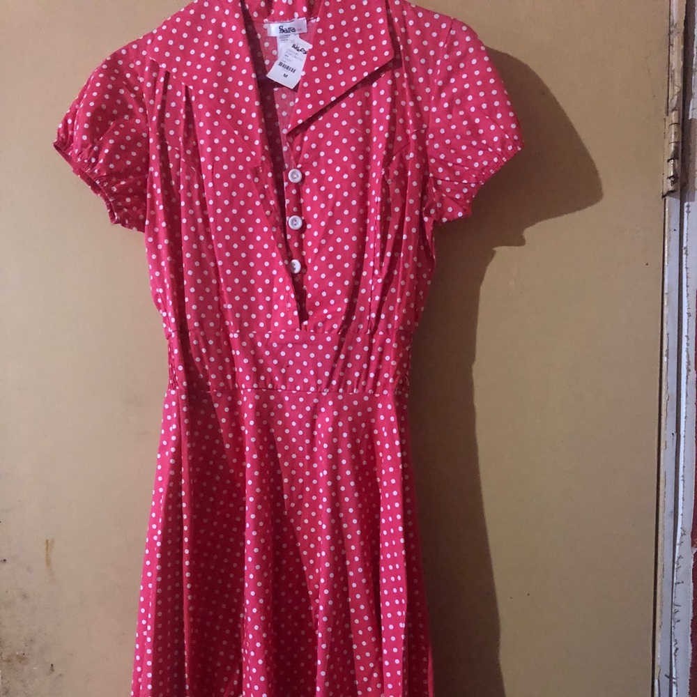 Sidecca vintage polka dot dress